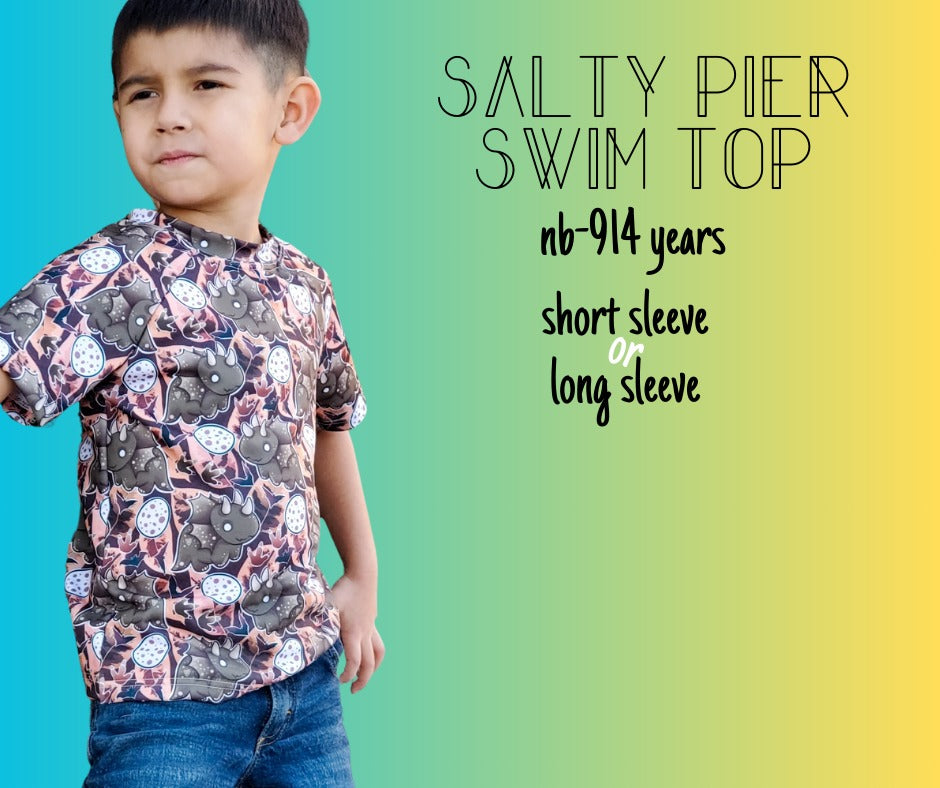 Salty Pier Rashguard - Short Sleeve