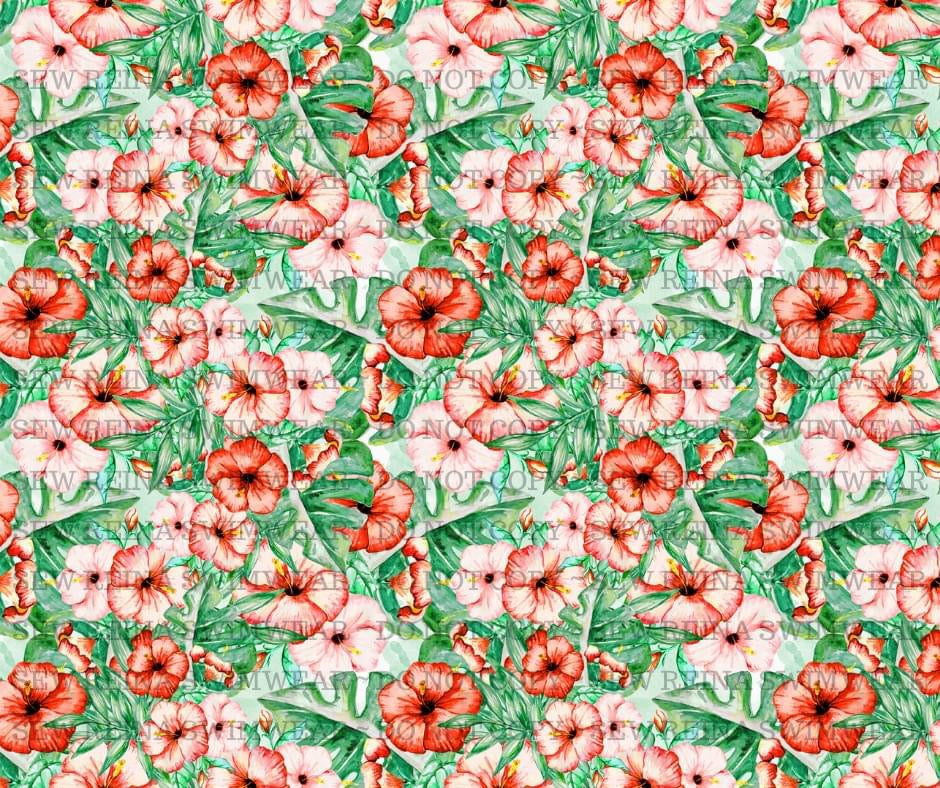 Pirate Floral Fabric